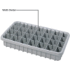 Dandux Length Divider 50P0016037 for Dividable Nesting Box 50P1805040, 50P1811040, Gray - Pkg Qty 6