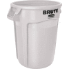Rubbermaid brute® 1779740 poubelle conteneur w/ventilation canaux, 44 gallons - Blanc