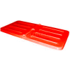 Bayhead Products Lid for 1/3 Cu. Yd. Tilt Truck, Red