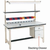 Pro-Line Lockable Steel Drawer, 15"W x 20"D x 6"H, Tan