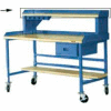 Back And End Stops For 72" Riser - Blue