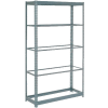 Global Industrial™ Heavy Duty Shelving 48"W x 12"D x 60"H With 5 Shelves - No Deck - Gray