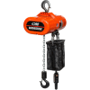 CM Lodestar 2 Ton, Electric Chain Hoist W/ Chain Container, 15' Lift, 16 FPM, 230/460V