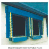 Chalfant Blue Dock Door Seal Model 130 Heavy Duty 40 Ounce 8'W x 10'H