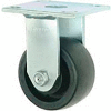 Faultless Rigid Plate Caster 3465W-6 6" Thermoplastic Wheel
