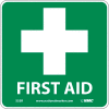 Graphic Facility Signs - First Aid - Vinyl 7x7