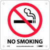 Enseignes d'installation illustrées   - Non fumeur - Plastique, 7x7