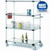 Nexel® Stainless Steel Shelf Truck 36x24x92 1200 Pound Capacity