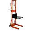 Wesco® Compact Lift Truck Hand Operated Winch with Platform 260152 500 Lb. Cap.