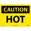Safety Signs - Caution Hot - Aluminum
