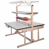 Pro-Line Steel Footrest, 48"W, Tan