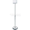 Azar Displays 300830 Clear Acrylic Sign Holder W/ Stand, 7" x 5.5", Plastic ,1 Piece