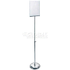 Azar Displays 300840 Clear Acrylic Sign Holder W/ Stand, 8" x 11", Plastic ,1 Piece