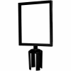 Tensabarrier® Vertical Sign Frame, 7"Wx11H », Noir