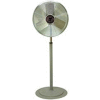 TPI 30" Pedestal Fan, 3 Speed, 4200 CFM, 288W, 1/4 HP, Single Phase, Gray