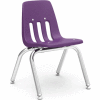 Virco® 9012 Classic Series™ Classroom Chair - Purple Vented Back - Pkg Qty 4