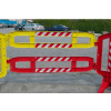 Xtendit® Movit Plastic Barricade Extension, Rouge