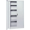 Sandusky Elite Radius Edge Series Storage Cabinet, 36"Wx18"Dx72"H, Gray, Assembled