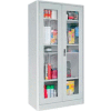 Sandusky Elite Radius Edge Series Clearview Storage Cabinet ER4V361872 - 36x18x72, Gray