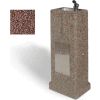 Fontaine verticale béton - Quartzite rouge