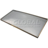 Moulé par rotation plateau en plastique 37 x 24 x 4 gris