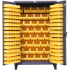 Strong Hold® Heavy Duty Bin Cabinet 36-BB-240 - With 126 Bins 36x24x78