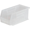 Akro-Mils® AkroBin® Plastic Stack & Hang Bin, 5-1/2"W x 10-7/8"D x 5"H, Clear - Qté par paquet : 12