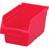Akro-Mils ShelfMax® Plastique Nesting Storage Shelf Bin 30090 - 6-5/8 po L x 11-5/8 po L x 6 po H Rouge - Qté par paquet : 10