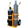 Welding Cylinder Cart CYL-E-FF Foam-Filled Wheels 34-1/4 x 22-13/16