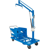 Portable LP Tank Crane & Truck LP-6 - 6 Propane Tank Capacity 100 Lbs Rating