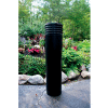 Metro Decorative Bollard Cover Fit Pipe 6" -6-5/8" Black