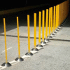 Surface Mount Flexible Stake 24" H Yellow