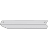 Lyon Anchoring Angle For 15"D Lockers NF5873 - Galvanized