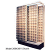 Quantum Gondola G-725304-28 Slider System with 28 Tip Out Ivory Bins