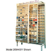 Quantum Gondola QS-305-36 Free Standing Slider System With 36 Bins White