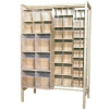 Quantum Gondola QS-BIG-101 Free Standing Slider System With 28 Variety Bins Ivory