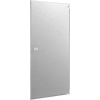 Porte Partition Swing vers l’extérieur en acier - 23-5/8" W x 58" H (gris)