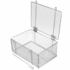 Marlin Steel Basket w/ Couvercle Electropolished Stainless Steel 14 x 10 x 6-5/8, Prix Chacun pour Qty 1-4