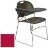 Economy Tablet Arm Chair - Right Handed Tablet - Burgundy Seat