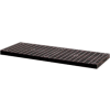 Structure plastique ventilé étagère, 66" W x 24" D, Black