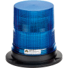 Wolo® LED Permanent Mount Warning Light, Quad Flash 12-100-Volt Lentille bleue - 3065P-B