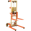 Wesco® Hand Winch Lift Truck 273512 350 Lb. 142" Lift Straddle Legs
