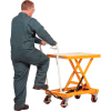Auto-Shift Hydraulic Elevating Mobile Lift Table CART-550-AS 550 Lb. Capacity