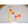 Wesco® Vertical Polyéthylène Plastic Pop-Up Drum Gauge 272216 5"L
