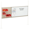 Global Industrial™ 18 » Louver & 36 » Whiteboard Panel Kit, 60"W, Tan