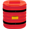 Protecteur de colonne Eagle, ouverture de colonne de 6 pouces, 24 pouces de haut, rouge