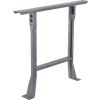 Global Industrial™ Fixed Height Steel Leg For Workbenches, 36"D, Gray