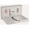 ASI® Horizontal Plastic Baby Changing Station, Light Gray - 9014