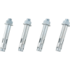 Global Industrial Hex Nut Sleeve Anchor, 3/4" x 4-1/4"