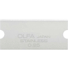 OLFA® GSB-2S/6B 30MM Stainless Steel Glass Scraper Blades for GSR-2 Mini Glass Scraper (6 Pack)